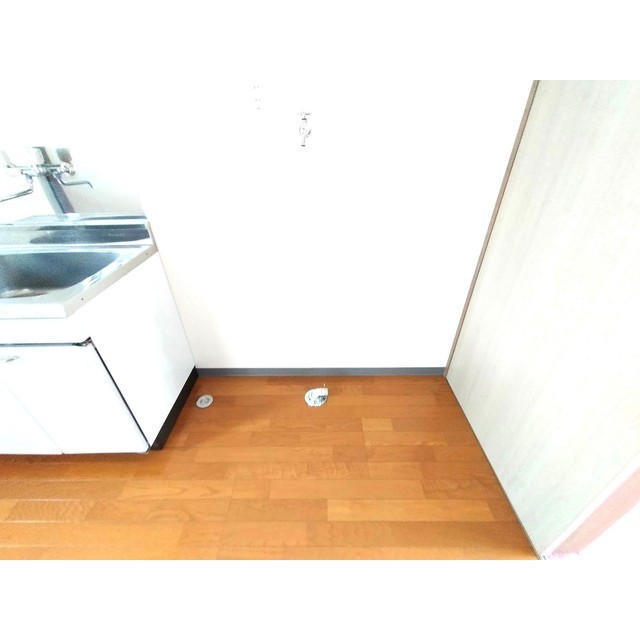 洗面設備　洗濯機置き場