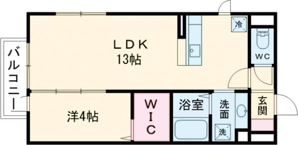 D-room的場の間取り