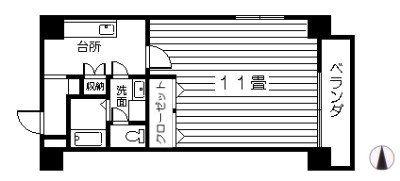 グレイス２１の間取り