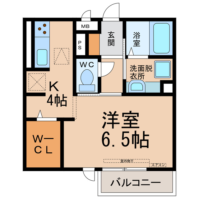 ＨＥＤＩＡＲＤ(エディアール)の間取り