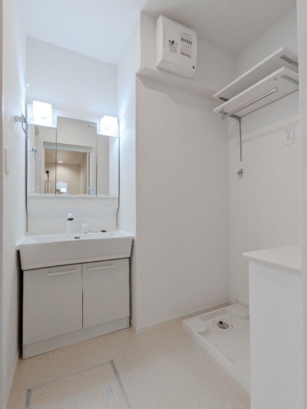 洗面設備　図面と現状に相違がある場合には現状を優先