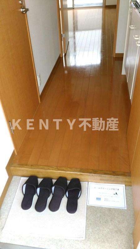 玄関　落ち着いた玄関です