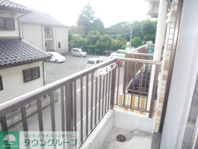 バルコニー　布団も干せます