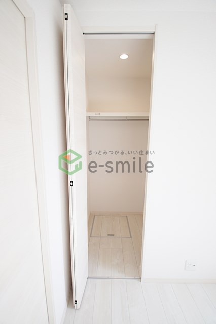 収納　十分な収納スペースがあります