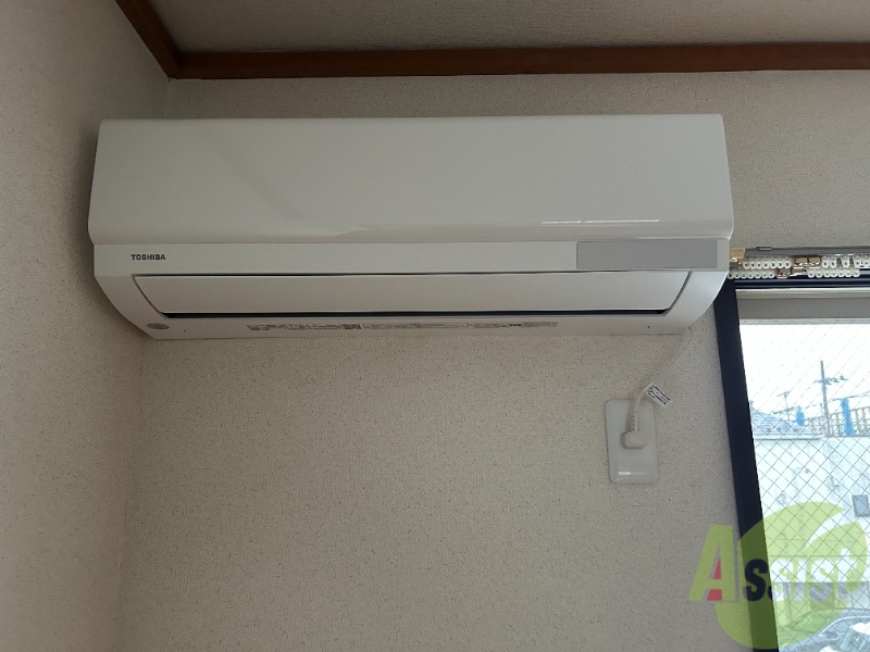 その他設備　エアコンが設置済みです。入居後すぐにお使いいただけます。