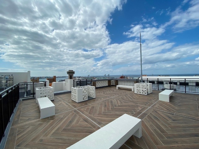 その他共有部分　屋上テラスから海や花火をご覧になれます♪