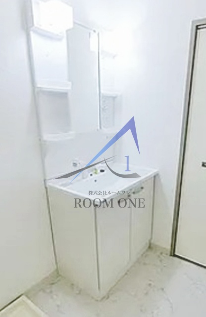 洗面設備　洗面台です。