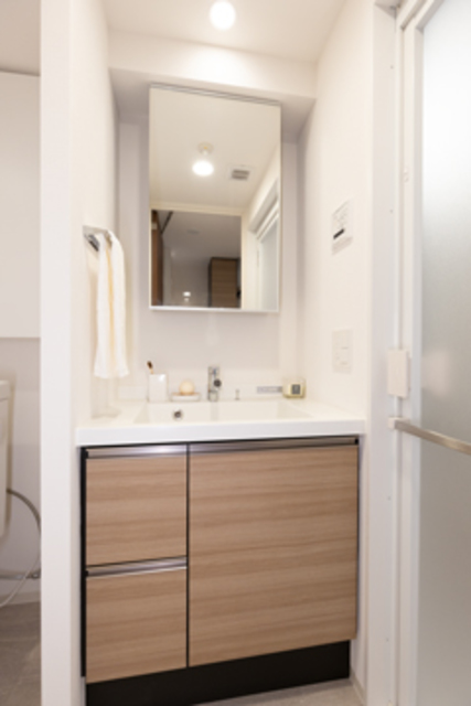 洗面設備　※写真は同タイプ住戸です。