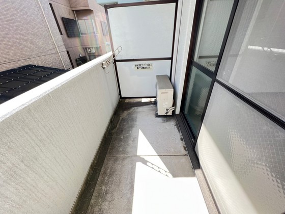 バルコニー　＊他号室の写真を利用