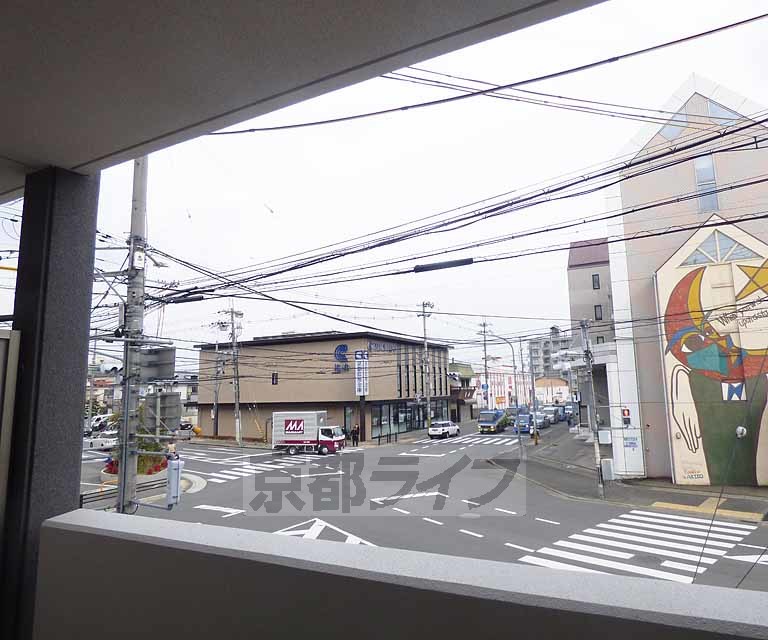 眺望　バルコニーからの室外風景。