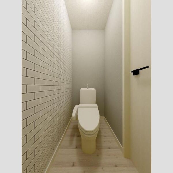 トイレ　パース(完成予想図）