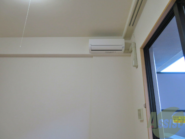 その他設備　ちゃんとエアコンもついているので、安心してくださいね。