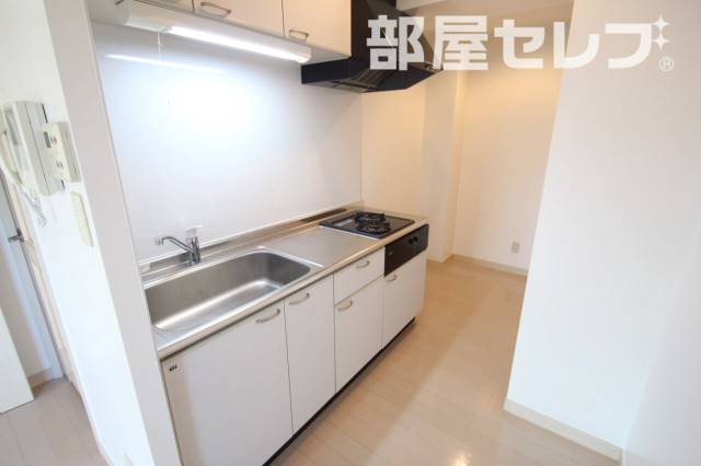 キッチン　二口ガスコンロ付きキッチン