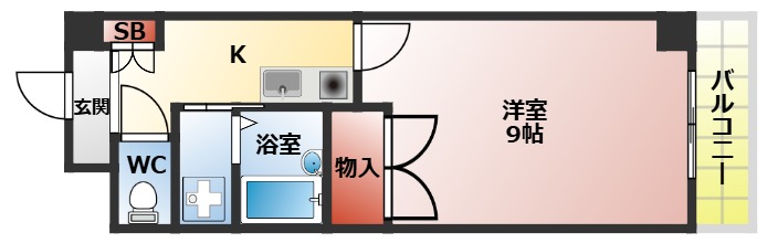 デイグラン香里園北の間取り写真