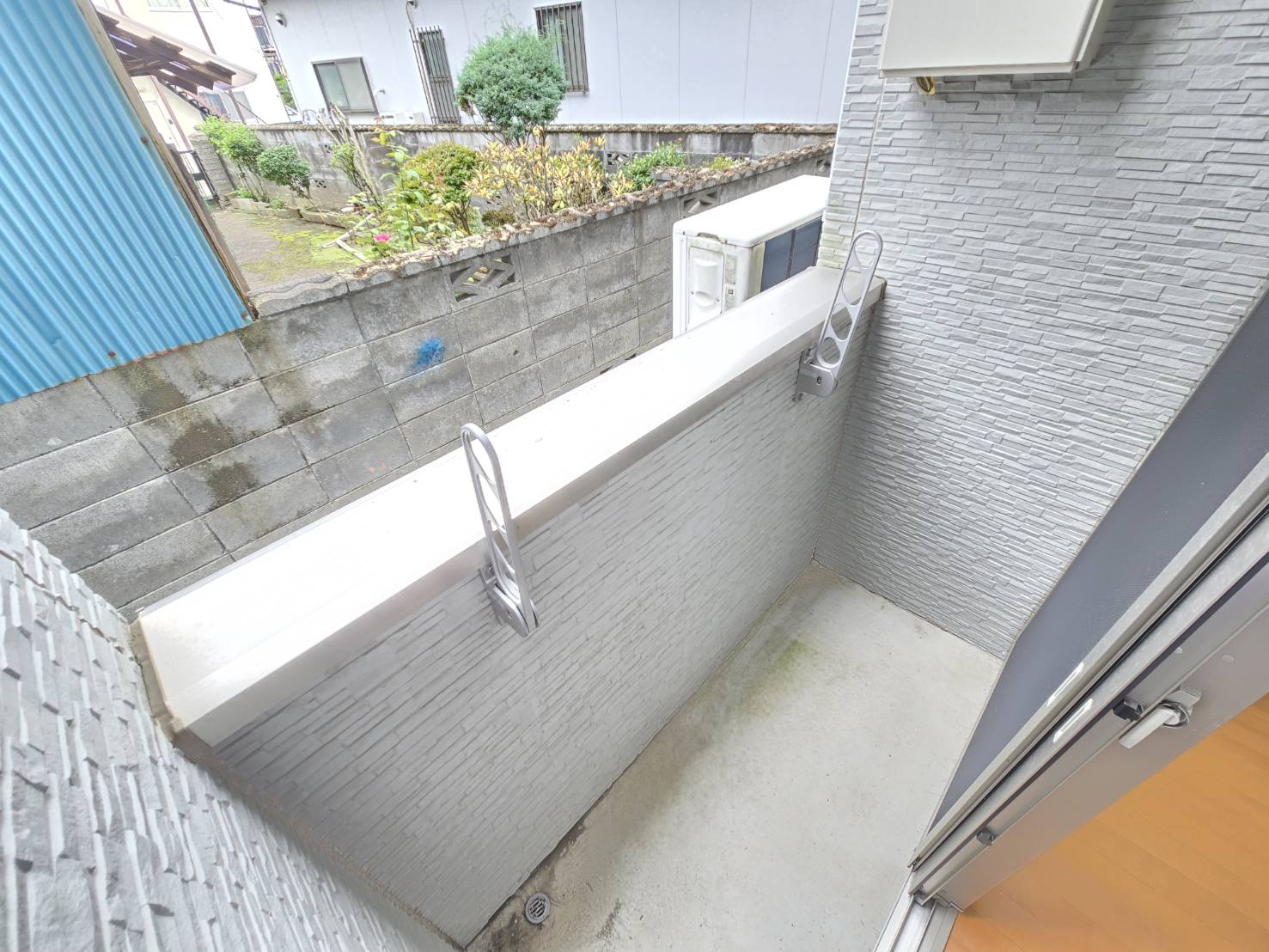 バルコニー　※別号室