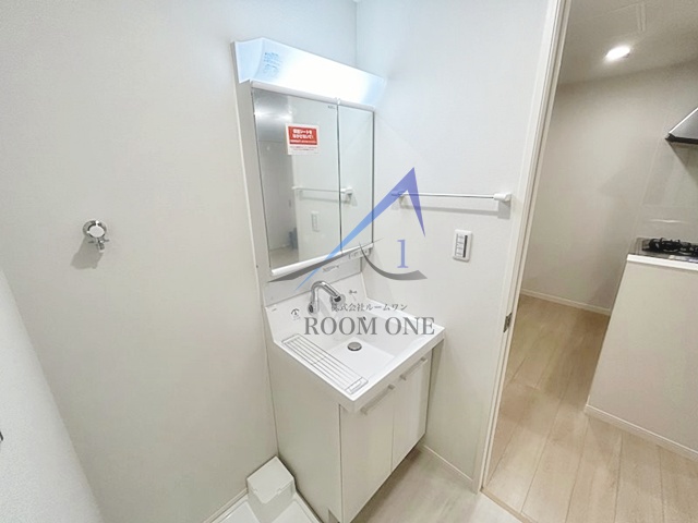 洗面設備　洗面台です。