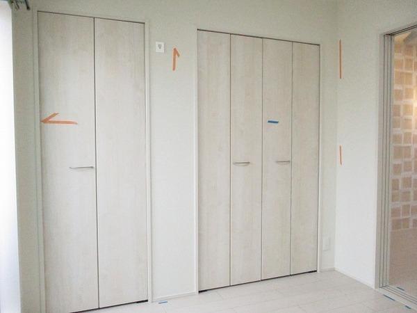 収納　クローゼット！