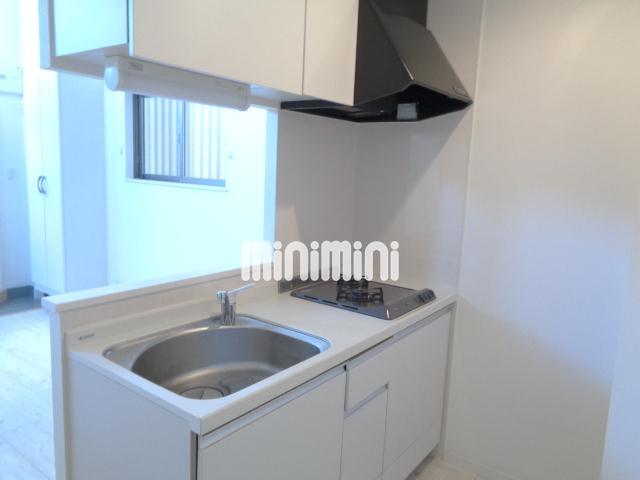 キッチン　二口コンロつきのキッチンです