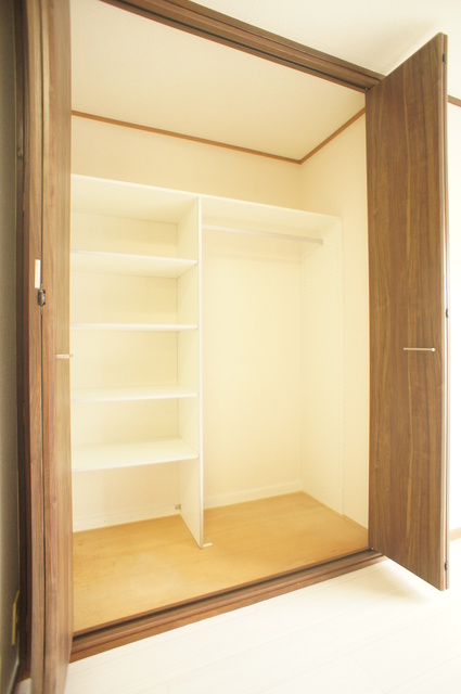 収納　収納はクローゼット仕様なので、整理整頓はかどります☆