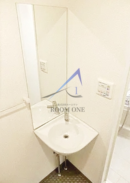 洗面設備　洗面台です。