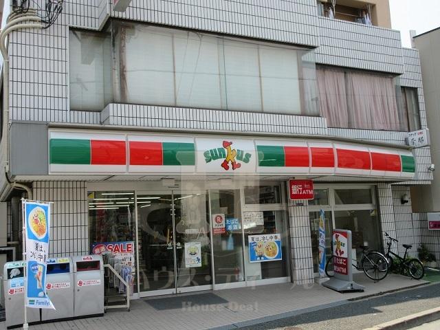 コンビニ　サンクス 北区豊島八丁目店（コンビニ）まで189m
