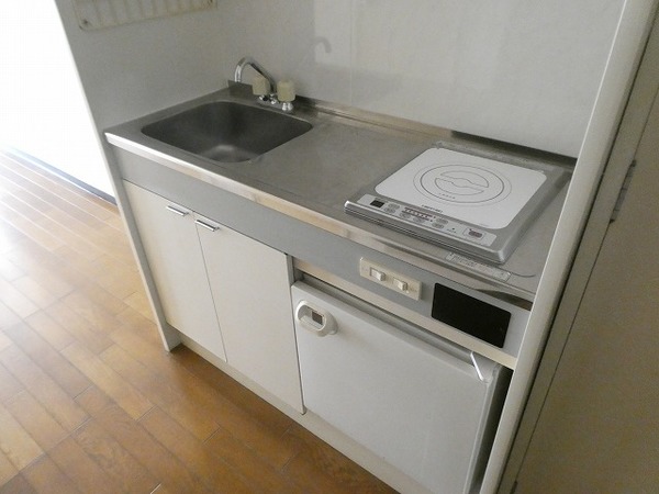 キッチン　ＩＨ１口コンロ付き