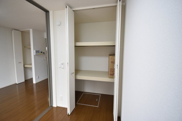 収納　十分な収納スペースがあります