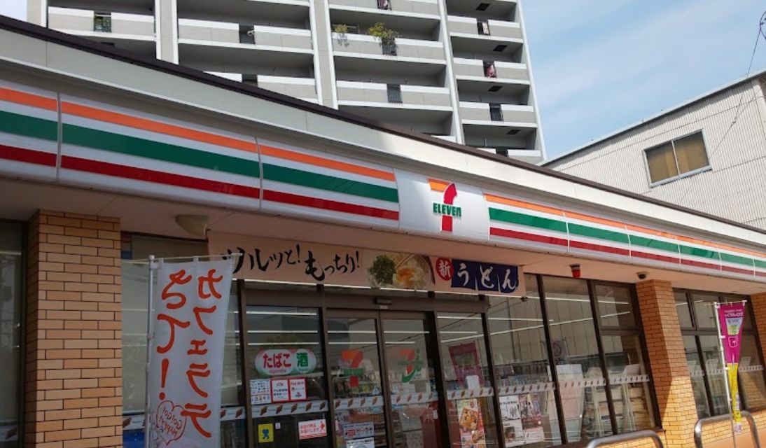 コンビニ　セブンイレブン 広島舟入中町店（コンビニ）まで102m