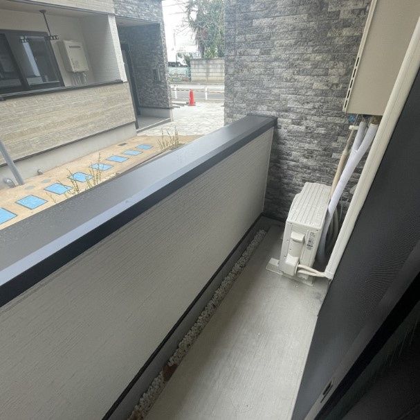 バルコニー　同施工参考写真となります