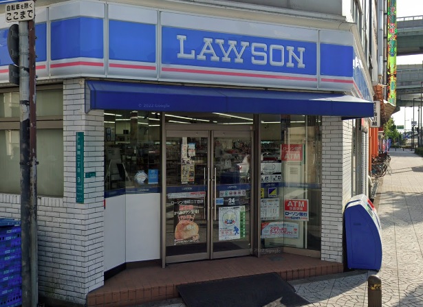 コンビニ　ローソン 港晴二丁目店（コンビニ）まで540m