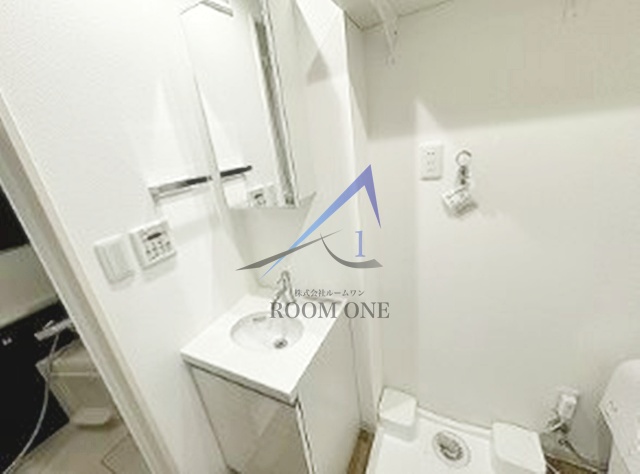 洗面設備　洗面台です。