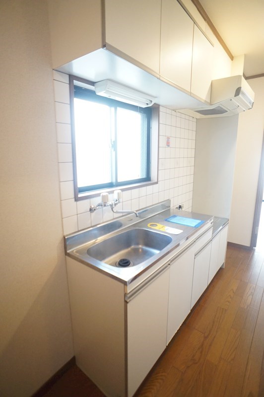 キッチン　ガスコンロ設置可能