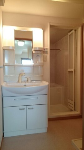 洗面設備　洗面所です