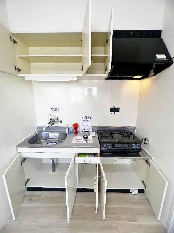 キッチン　★２口ガスコンロ対応★