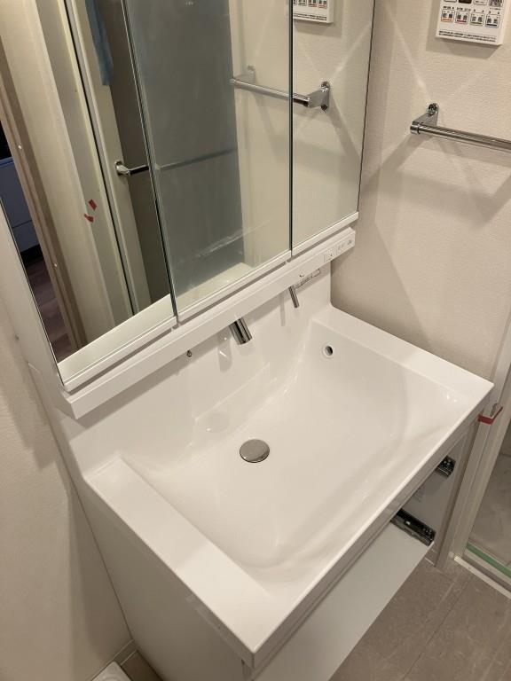 洗面設備　※建築中