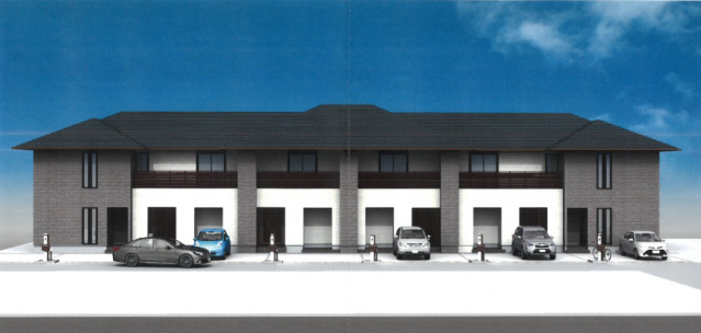 建物外観　外観パース