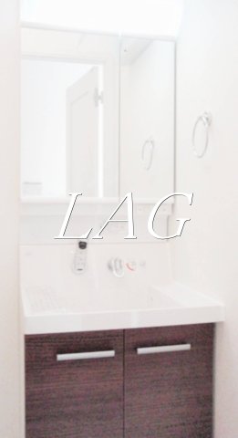 洗面設備　洗面台です。