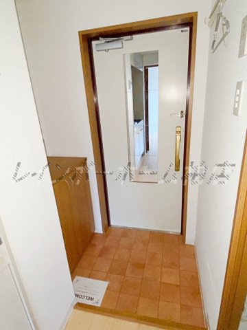 玄関　明るい玄関です