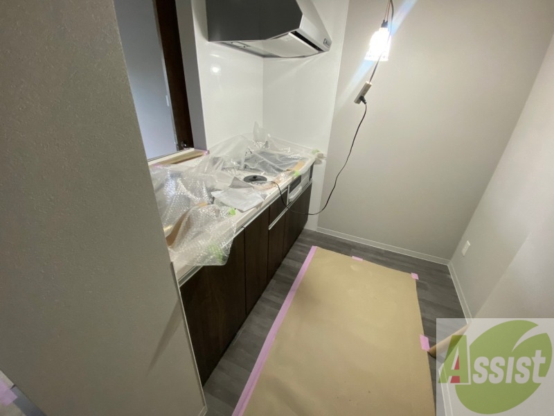 キッチン　キッチンはスペースも広々していて使いやすそうですよ！