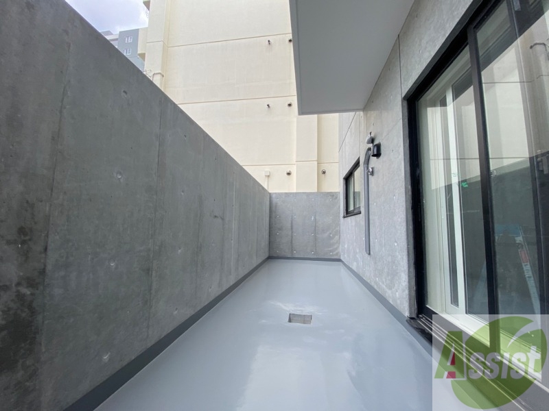 バルコニー　バルコニーです。洗濯物を干したり一息ついたりできますね！