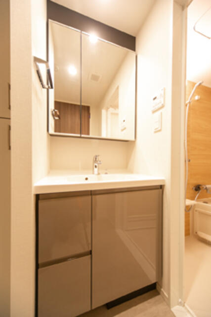 洗面設備　他号室　同施工参考写真