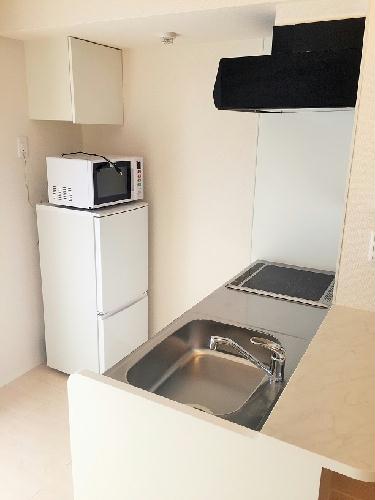 キッチン　電気コンロ2口