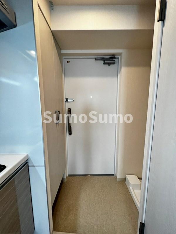 玄関　収納もある玄関です