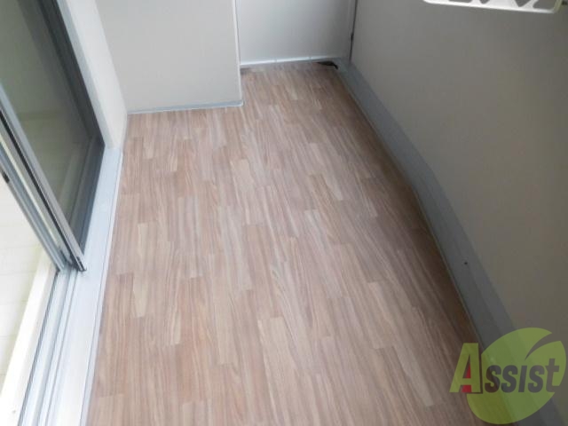 バルコニー　使いやすいバルコニーです。