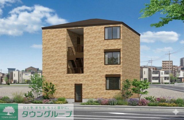 建物外観　※パース