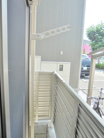 バルコニー　南西向き