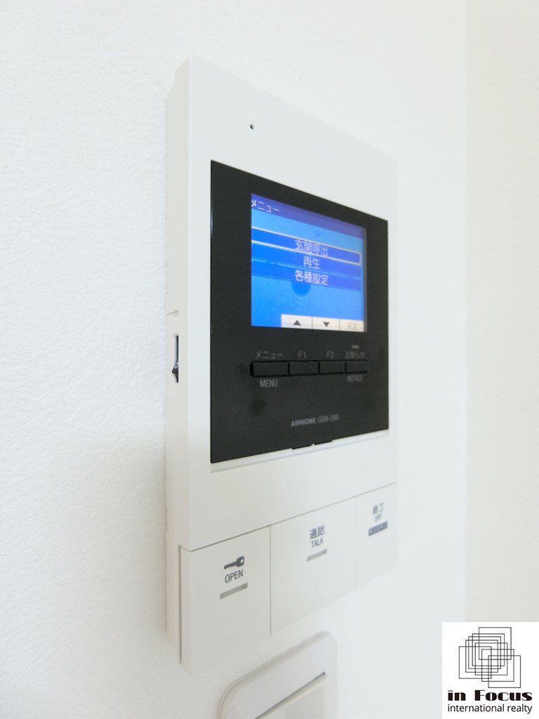 セキュリティ　来客の顔が見える安心のTVモニターホン