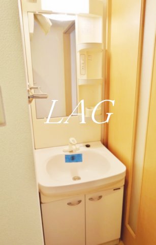 洗面設備　洗面台です。