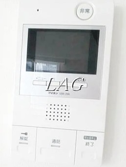セキュリティ　モニター付きインターホンです。