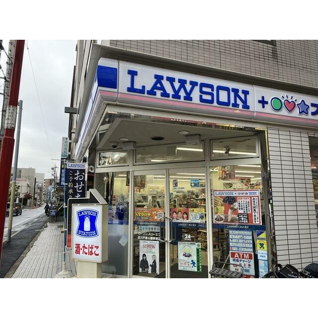 コンビニ　ローソンストア100戸越公園駅前店（コンビニ）まで82m